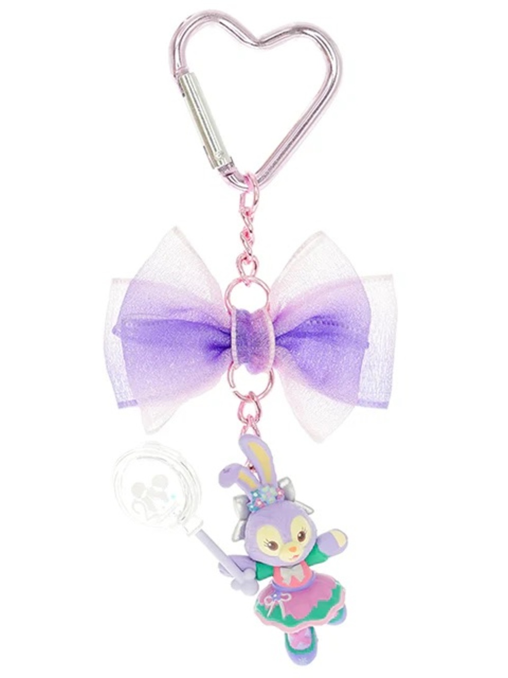 BNWT HK Disneyland 20th Anniv Celebration Duffy & Friends keychains StellaLou